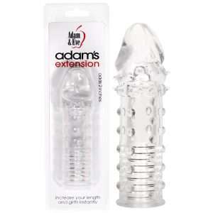 Adam & Eve Adam's Extension - Clear Penis Sleeve