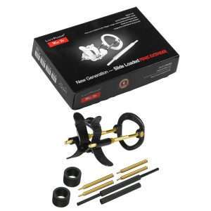 LuvPump Max Fit Luxury Penis Extender - Black - Black Penis Extender Kit