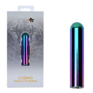 Maia COSMO - Metallic Coloured 8.9 cm USB Rechargeable Bullet