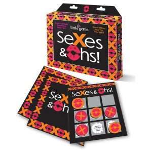 SeXes and Ohs - Tic Tac Toe Scratchie Game for Couples